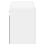 vidaXL Comodă TV de perete, alb, 80x30x41 cm vidaXL Comodă TV de perete, alb, 80x30x41 cm