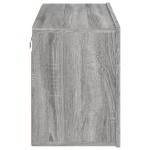 vidaXL Comodă TV de perete, gri sonoma, 80x30x41 cm vidaXL Comodă TV de perete, gri sonoma, 80x30x41 cm