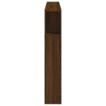 vidaXL Tăblie de pat cu LED, stejar maro, 160x18,5x103,5 cm, lemn