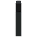 vidaXL Tăblie de pat cu LED, negru, 200x18,5x103,5 cm, lemn prelucrat vidaXL Tăblie de pat cu LED, negru, 200x18,5x103,5 cm, lemn prelucrat