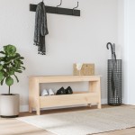 vidaXL Bancă de hol, 100x28x45 cm, lemn masiv de pin vidaXL Bancă de hol, 100x28x45 cm, lemn masiv de pin