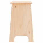 vidaXL Bancă de hol, 100x28x45 cm, lemn masiv de pin vidaXL Bancă de hol, 100x28x45 cm, lemn masiv de pin