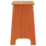 vidaXL Bancă de hol, maro ceruit, 60x28x45 cm, lemn masiv de pin vidaXL Bancă de hol, maro ceruit, 60x28x45 cm, lemn masiv de pin