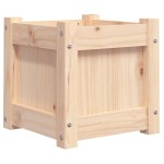 vidaXL Jardinieră de grădină, 31x31x31 cm, lemn masiv de pin vidaXL Jardinieră de grădină, 31x31x31 cm, lemn masiv de pin