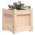 vidaXL Jardiniere de grădină, 2 buc., lemn masiv de pin vidaXL Jardiniere de grădină, 2 buc., lemn masiv de pin