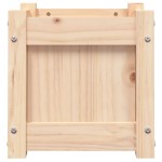 vidaXL Jardiniere de grădină, 2 buc., lemn masiv de pin vidaXL Jardiniere de grădină, 2 buc., lemn masiv de pin