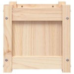 vidaXL Jardiniere de grădină, 2 buc., lemn masiv de pin vidaXL Jardiniere de grădină, 2 buc., lemn masiv de pin
