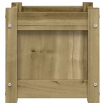 vidaXL Jardiniere de gradina , 2 buc., lemn de pin impregnat vidaXL Jardiniere de gradina , 2 buc., lemn de pin impregnat