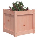 vidaXL Jardiniere de grădină, 2 buc., lemn masiv douglas vidaXL Jardiniere de grădină, 2 buc., lemn masiv douglas