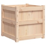 vidaXL Jardiniere de grădină, 2 buc., lemn masiv de pin vidaXL Jardiniere de grădină, 2 buc., lemn masiv de pin