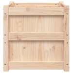 vidaXL Jardiniere de grădină, 2 buc., lemn masiv de pin vidaXL Jardiniere de grădină, 2 buc., lemn masiv de pin