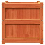 vidaXL Jardiniere de grădină, 2 buc., maro ceruit, lemn masiv de pin vidaXL Jardiniere de grădină, 2 buc., maro ceruit, lemn masiv de pin