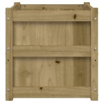 vidaXL Jardinieră de grădină, 50x50x50 cm, lemn de pin impregnat vidaXL Jardinieră de grădină, 50x50x50 cm, lemn de pin impregnat
