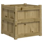 vidaXL Jardinieră de grădină, 50x50x50 cm, lemn de pin impregnat vidaXL Jardinieră de grădină, 50x50x50 cm, lemn de pin impregnat