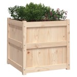 vidaXL Jardiniere de grădină, 2 buc., lemn masiv de pin vidaXL Jardiniere de grădină, 2 buc., lemn masiv de pin