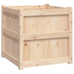 vidaXL Jardiniere de grădină, 2 buc., lemn masiv de pin vidaXL Jardiniere de grădină, 2 buc., lemn masiv de pin