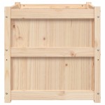 vidaXL Jardiniere de grădină, 2 buc., lemn masiv de pin vidaXL Jardiniere de grădină, 2 buc., lemn masiv de pin