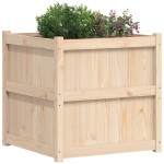vidaXL Jardinieră de grădină, 70x70x70 cm, lemn masiv de pin vidaXL Jardinieră de grădină, 70x70x70 cm, lemn masiv de pin