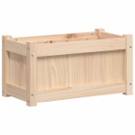 vidaXL Jardinieră de grădină, 60x31x31 cm, lemn masiv de pin vidaXL Jardinieră de grădină, 60x31x31 cm, lemn masiv de pin