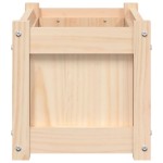 vidaXL Jardiniere de grădină, 2 buc., lemn masiv de pin vidaXL Jardiniere de grădină, 2 buc., lemn masiv de pin