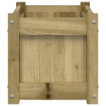 vidaXL Jardiniere de gradina , 2 buc., lemn de pin impregnat vidaXL Jardiniere de gradina , 2 buc., lemn de pin impregnat