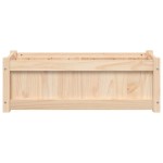 vidaXL Jardinieră de grădină, 90x31x31 cm, lemn masiv de pin vidaXL Jardinieră de grădină, 90x31x31 cm, lemn masiv de pin