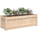 vidaXL Jardiniere de grădină, 2 buc., lemn masiv de pin vidaXL Jardiniere de grădină, 2 buc., lemn masiv de pin