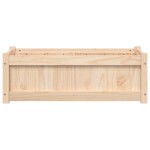 vidaXL Jardiniere de grădină, 2 buc., lemn masiv de pin vidaXL Jardiniere de grădină, 2 buc., lemn masiv de pin