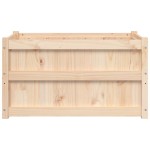 vidaXL Jardiniere de grădină, 2 buc., lemn masiv de pin vidaXL Jardiniere de grădină, 2 buc., lemn masiv de pin