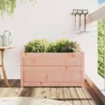 vidaXL Jardinieră de grădină, 90x50x50 cm, lemn masiv Douglas vidaXL Jardinieră de grădină, 90x50x50 cm, lemn masiv Douglas