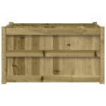 vidaXL Jardiniere de gradina , 2 buc., lemn de pin impregnat vidaXL Jardiniere de gradina , 2 buc., lemn de pin impregnat
