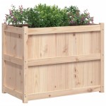 vidaXL Jardinieră de grădină, 90x50x70 cm, lemn masiv de pin vidaXL Jardinieră de grădină, 90x50x70 cm, lemn masiv de pin