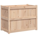 vidaXL Jardinieră de grădină, 90x50x70 cm, lemn masiv de pin vidaXL Jardinieră de grădină, 90x50x70 cm, lemn masiv de pin