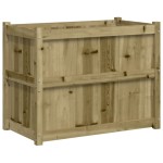 vidaXL Jardinieră de grădină, 90x50x70 cm, lemn de pin impregnat vidaXL Jardinieră de grădină, 90x50x70 cm, lemn de pin impregnat