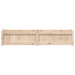 vidaXL Jardinieră de grădină, 150x31x31 cm, lemn masiv de pin vidaXL Jardinieră de grădină, 150x31x31 cm, lemn masiv de pin
