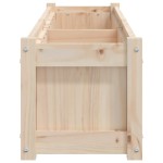 vidaXL Jardinieră de grădină, 150x31x31 cm, lemn masiv de pin vidaXL Jardinieră de grădină, 150x31x31 cm, lemn masiv de pin
