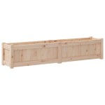 vidaXL Jardiniere de grădină, 2 buc., lemn masiv de pin vidaXL Jardiniere de grădină, 2 buc., lemn masiv de pin
