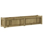 vidaXL Jardiniere de gradina , 2 buc., lemn de pin impregnat