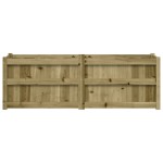 vidaXL Jardinieră de grădină, 150x50x50 cm, lemn de pin impregnat vidaXL Jardinieră de grădină, 150x50x50 cm, lemn de pin impregnat