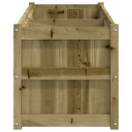 vidaXL Jardinieră de grădină, 150x50x50 cm, lemn de pin impregnat vidaXL Jardinieră de grădină, 150x50x50 cm, lemn de pin impregnat