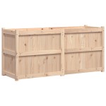 vidaXL Jardinieră de grădină, 150x50x70 cm, lemn masiv de pin vidaXL Jardinieră de grădină, 150x50x70 cm, lemn masiv de pin