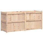 vidaXL Jardinieră de grădină, 150x50x70 cm, lemn masiv de pin vidaXL Jardinieră de grădină, 150x50x70 cm, lemn masiv de pin