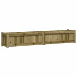 vidaXL Jardinieră de grădină, 180x31x31 cm, lemn de pin tratat vidaXL Jardinieră de grădină, 180x31x31 cm, lemn de pin tratat
