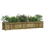 vidaXL Jardiniere de gradina , 2 buc., lemn de pin impregnat vidaXL Jardiniere de gradina , 2 buc., lemn de pin impregnat