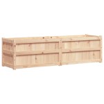 vidaXL Jardinieră de grădină, 180x50x50 cm, lemn masiv de pin vidaXL Jardinieră de grădină, 180x50x50 cm, lemn masiv de pin