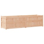 vidaXL Jardinieră de grădină, 180x50x50 cm, lemn masiv de pin vidaXL Jardinieră de grădină, 180x50x50 cm, lemn masiv de pin