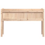 vidaXL Jardiniere de grădină cu picioare, 2 buc., lemn masiv de pin vidaXL Jardiniere de grădină cu picioare, 2 buc., lemn masiv de pin