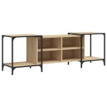 vidaXL Comodă TV, stejar sonoma, 153x37x50 cm, lemn prelucrat vidaXL Comodă TV, stejar sonoma, 153x37x50 cm, lemn prelucrat