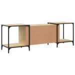 vidaXL Comodă TV, stejar sonoma, 153x37x50 cm, lemn prelucrat vidaXL Comodă TV, stejar sonoma, 153x37x50 cm, lemn prelucrat