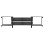 vidaXL Comodă TV, gri sonoma, 203x37x50 cm, lemn prelucrat vidaXL Comodă TV, gri sonoma, 203x37x50 cm, lemn prelucrat